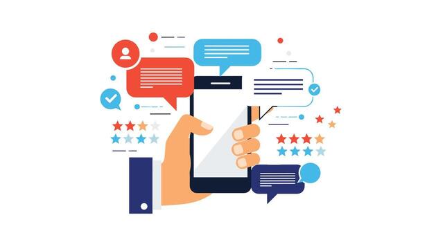 comprensión cliente realimentación y comentarios para mejor negocio estrategias. vector