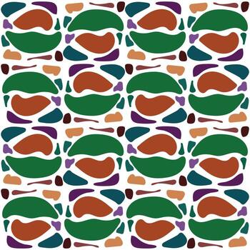 Random Shape Pattern Illustration vector