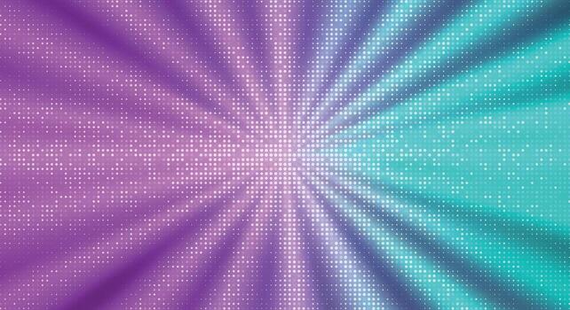 radiante trama de semitonos Estallar con vibrante degradado ligero rayos vector