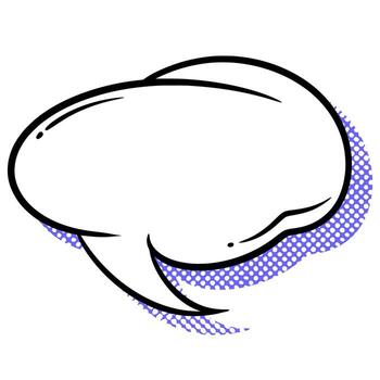 Comic Speech Bubble Elements cartoon vector