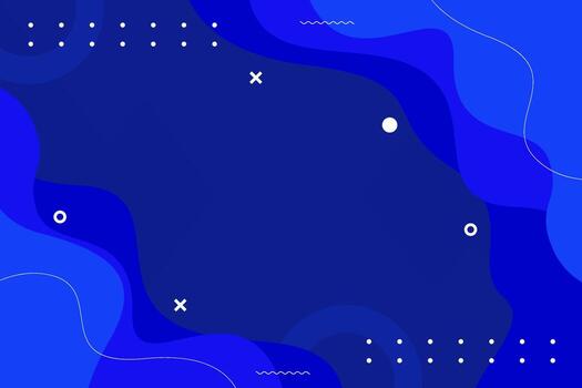 Modern blue abstract background with geometric shapes perfect for social media and website design projects vector