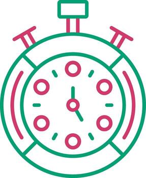 Timer Countdown Measuring Device vector