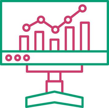 Data Analytics Insight System vector