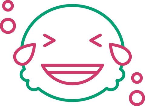 Woozy Dizzy Spinning Face vector