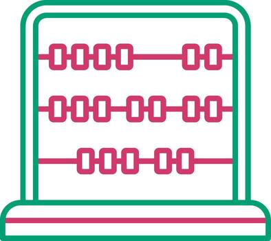 Abacus Counting Math Tool vector