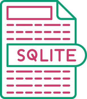 sqlite base de datos archivo formato vector