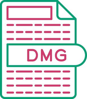 DMG Mac Disk File vector