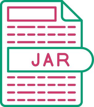 tarro Java archivo archivo vector