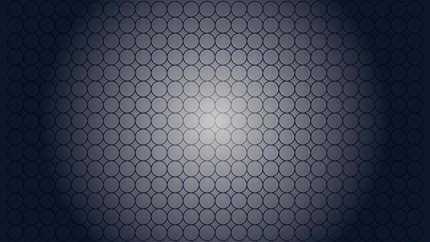 Abstract Background with Repeating Circle Pattern and Subtle Gradient vector