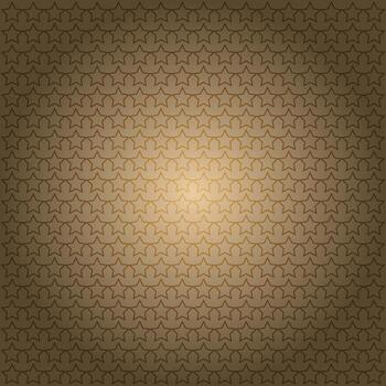 Starry Gold A mesmerizing background with a pattern of elegant stars vector