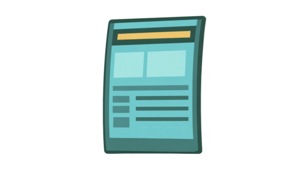 webbsida mall layout gränssnitt design digital blå teknologi modern platt modern blå digital webbsida mall layout med rena gränssnitt design terar organiserad sektioner och markerad png