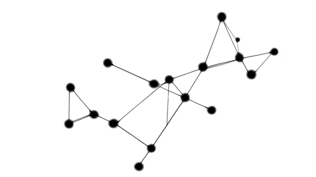 resumen red, conexión, y datos visualización concepto con negro puntos y líneas formando geométrico patrón, representando tecnología, comunicación, y digital estructura png