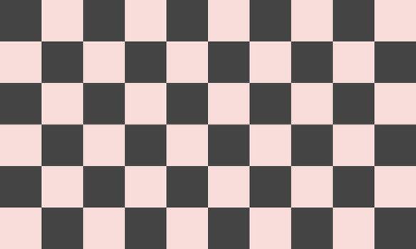 Checkered pattern background with light pink and gray color. vector