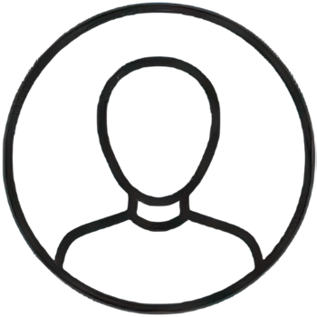 Simple Generic User Profile Avatar Placeholder Outline Icon png