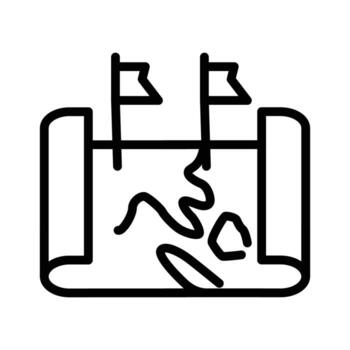 teritory outline icon design good for web or mobile app vector