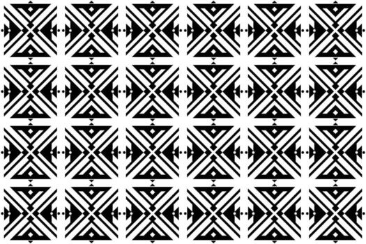 Stylish black and white triangle maze pattern. Perfect for fashion, packaging, web design, and branding. Repeating geometric lines.Stylish black and white triangle maze pattern. Perfect for fashion vector