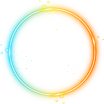 abstrakt lutning ringa cirkel ram med lysande ljus effekt, perfekt för tillsats en modern och trogen Rör till några design. kan vara Begagnade som en bakgrund element, gräns, eller till markera text. png