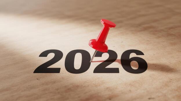 2026 es el año de el nuevo año. foto