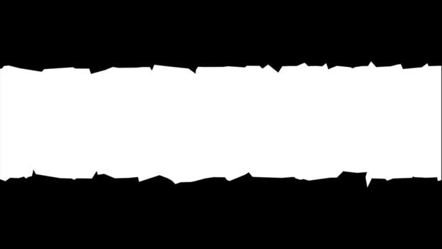 Ripped black paper with a white center hole. Abstract paper cut background with jagged, torn edges. Template with copy space for text. vector