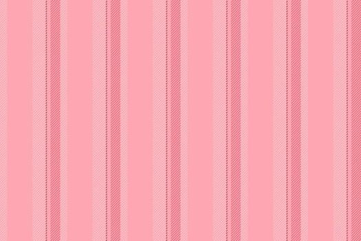 Somantic texture fabric, dining room background textile lines. D970s vertical stripe pattern seamless in red and pink colors. vector