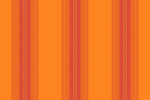 Stage pattern texture background, 1960s stripe seamless . Cut out vertical lines textile fabric in vivid tangerine and red colors. vector