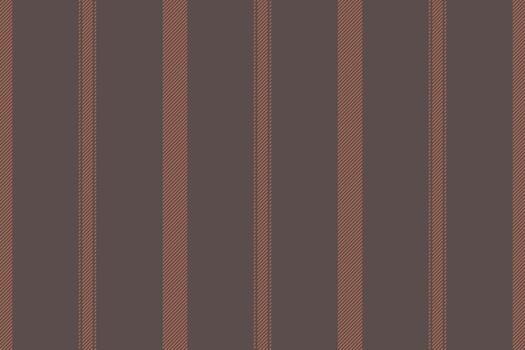 Vady textile vertical stripe, celebrate seamless lines background. Btage fabric texture pattern in pastel and orange colors. vector
