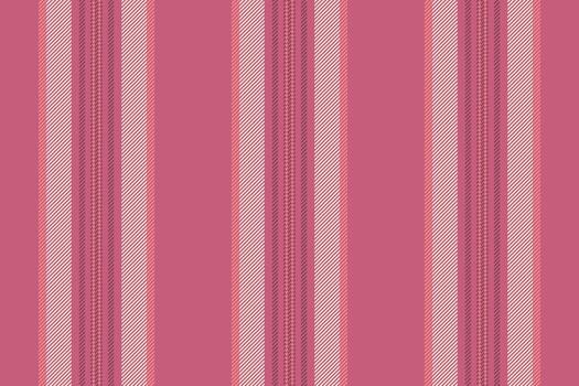 Damask texture stripe vertical, tissue seamless lines . Fpen textile fabric pattern background in red and antique white colors. vector
