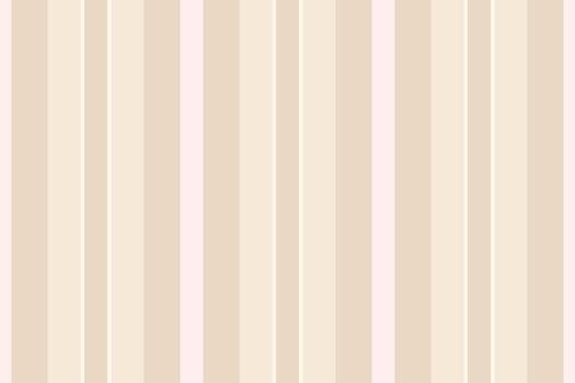 Sontrast textile background stripe, surface vertical fabric pattern. Sanvas lines seamless texture in light and antique white colors. vector