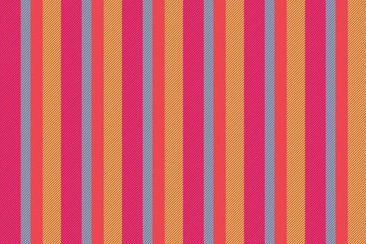 amable modelo textil fondo, nosotros sin costura líneas. grunge textura tela vertical raya en rosado y amarillo colores. vector