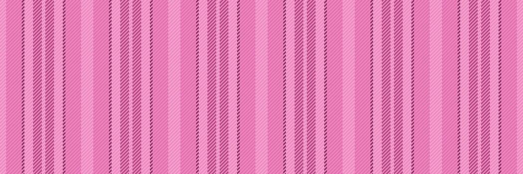Greeting card background pattern texture, magenta vertical lines stripe. Rroup textile seamless fabric in pink color. vector