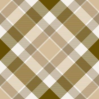 Event seamless fabric background, nostalgic pattern tartan . Halftone plaid check texture textile in linen and amber colors. vector