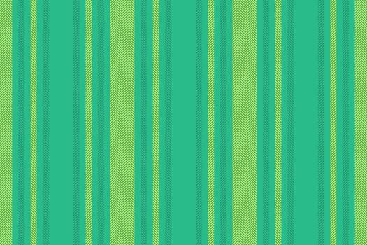 Arabic texture seamless fabric, designer lines stripe background. Random textile vertical pattern in mint and yellow colors. vector