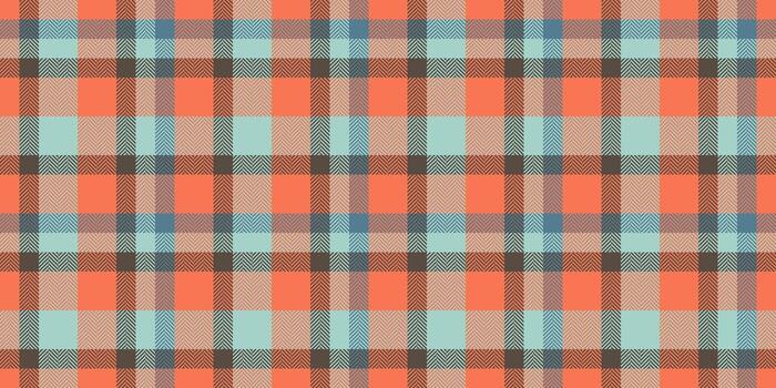 Site textile pattern texture, cut out tartan fabric plaid. Classy seamless check background in red and light colors. vector