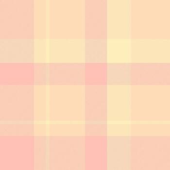 suave pastel tartán modelo en rosado y crema. un versátil antecedentes para moda, diseño, o sitio web proyectos necesitando un amable, clásico tocar. vector