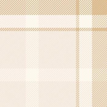 Empty pattern textile fabric, daisy tartan plaid. Sketch seamless texture check background in light and linen colors. vector
