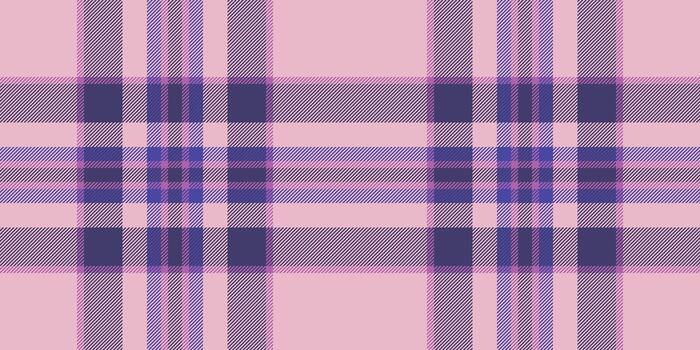 Factory seamless texture, unique fabric background pattern. Buffalo tartan plaid textile check in indigo and light colors. vector