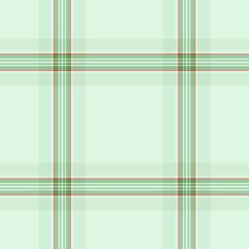 Clean plaid pattern in light green with fine red lines. A versatile, timeless backdrop for design, textiles, or branding projects. Subtle, calming design. vector