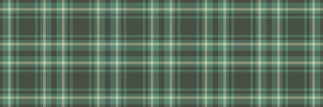 Diamond texture seamless pattern, thread textile check background. Calm fabric plaid tartan in pastel and green colors. vector