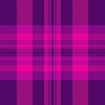 Purple and pink plaid pattern. Perfect for backgrounds, textiles, or any creative project needing a vibrant classic design element. Versatile and visually striking. vector