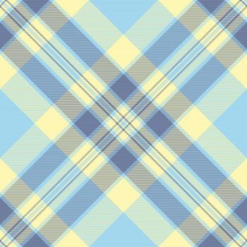 Back to school check tartan , elegance textile fabric background. Choice seamless texture plaid pattern in light and cyan colors. vector