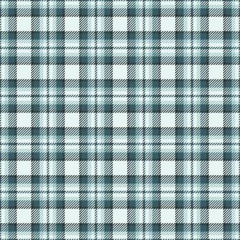Classic plaid pattern in muted blues and whites, reminiscent of traditional textiles. Perfect for backgrounds, designs, and creative projects requiring a timeless touch. vector