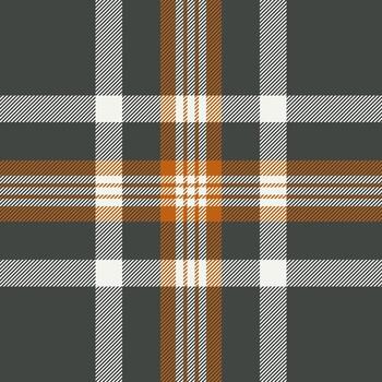 modelo cheque tartán fondo, rural sin costura textura textil. intrincado tartán tela modelo en gris y blanco colores. vector
