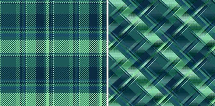 textil modelo tartán de tartán textura sin costura con un antecedentes tela controlar. conjunto en de moda colores. clásico guardarropa esenciales para eterno estilo. vector