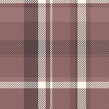 Girly textile check texture, perfect fabric plaid tartan. Mockup background seamless pattern in pastel and sea shell colors. vector