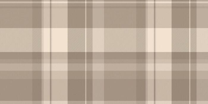 Beige plaid background. Subtle, elegant pattern ideal for textiles, design projects, or overlays. Evokes warmth and sophisticated simplicity. vector