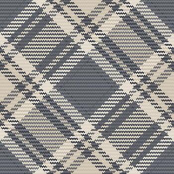 Invite plaid background seamless, manufacturing check texture pattern. Backdrop tartan fabric textile in pastel and grey colors. vector