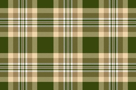 seda textil cheque tartán, menú sin costura antecedentes modelo. llanura tartán tela textura en oscuro y ámbar colores. vector