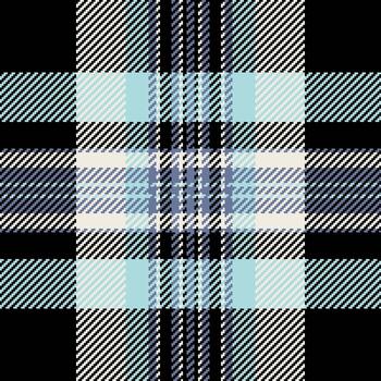 Classic tartan plaid pattern in cool tones. Ideal for fabric design, backgrounds, textiles, or adding a touch of traditional style to your project. Versatile timeless. vector