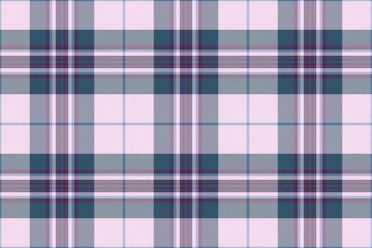 Intricate tartan pattern plaid, workshop background check . Harmony seamless texture textile fabric in light and cyan colors. vector