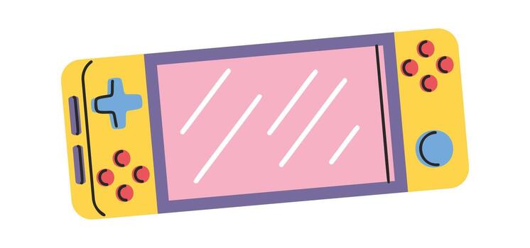 portátil Mano juego consola dispositivo vector